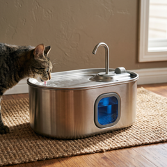 Stainless Steel Pet Fountain