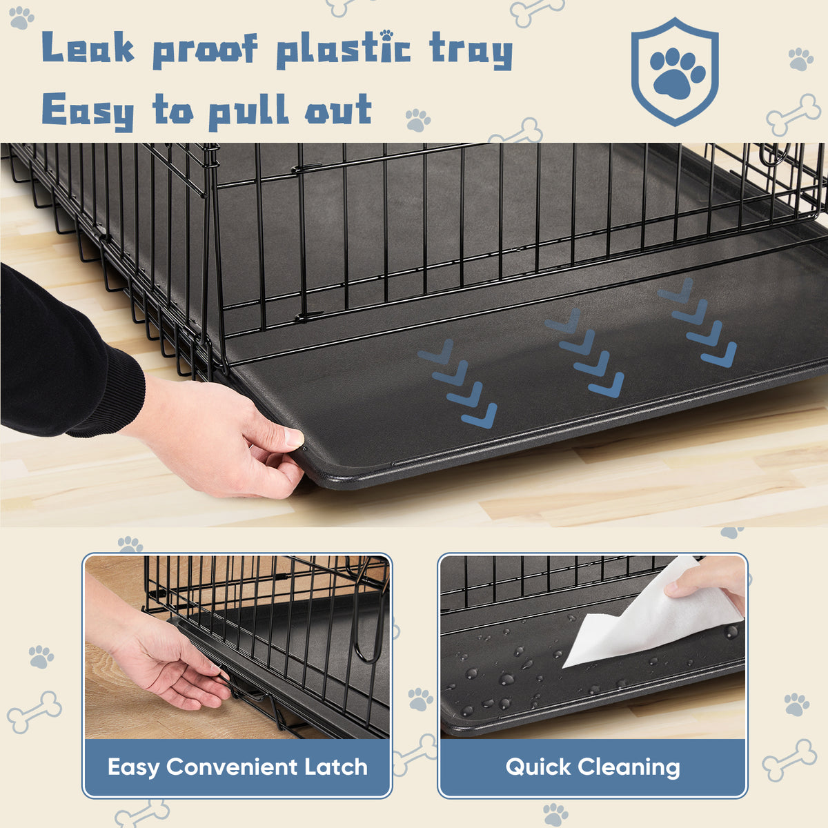 Folding Dog Crate