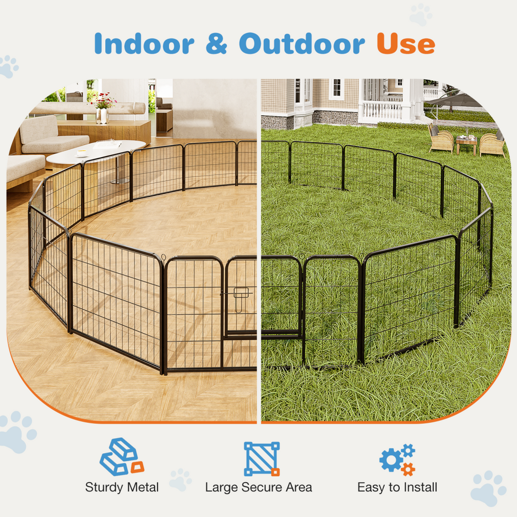Metal Dog Playpen