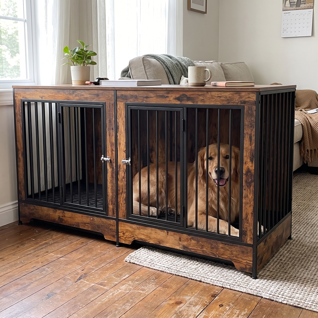 Pet using the product in a real home