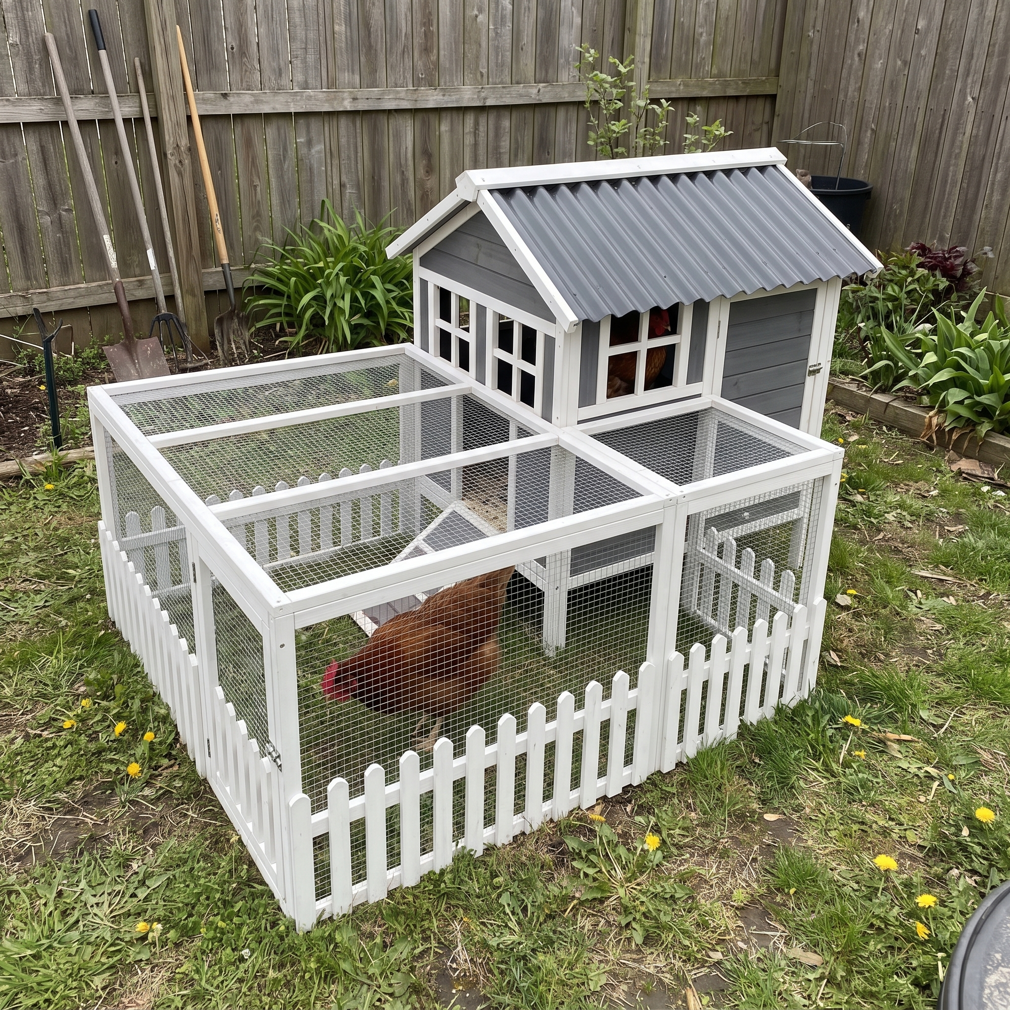 Pet using the product in a real home