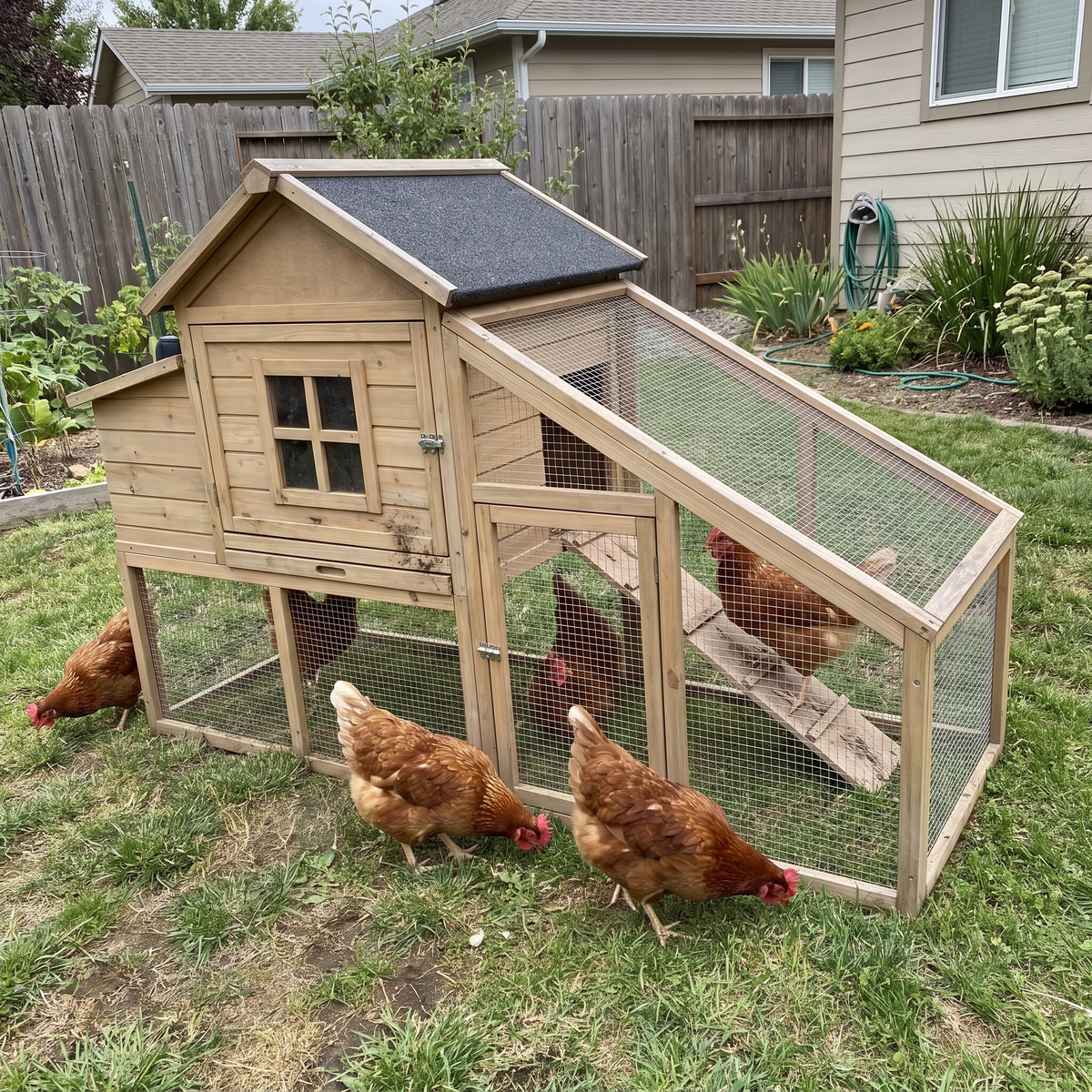 Pet using the product in a real home