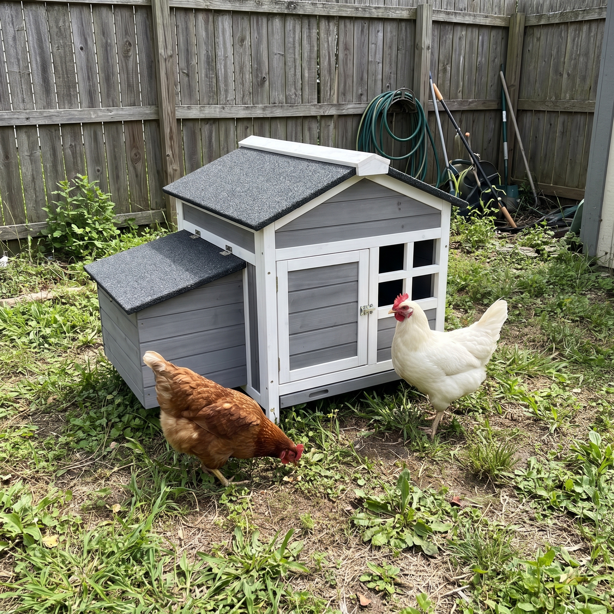 Pet using the product in a real home
