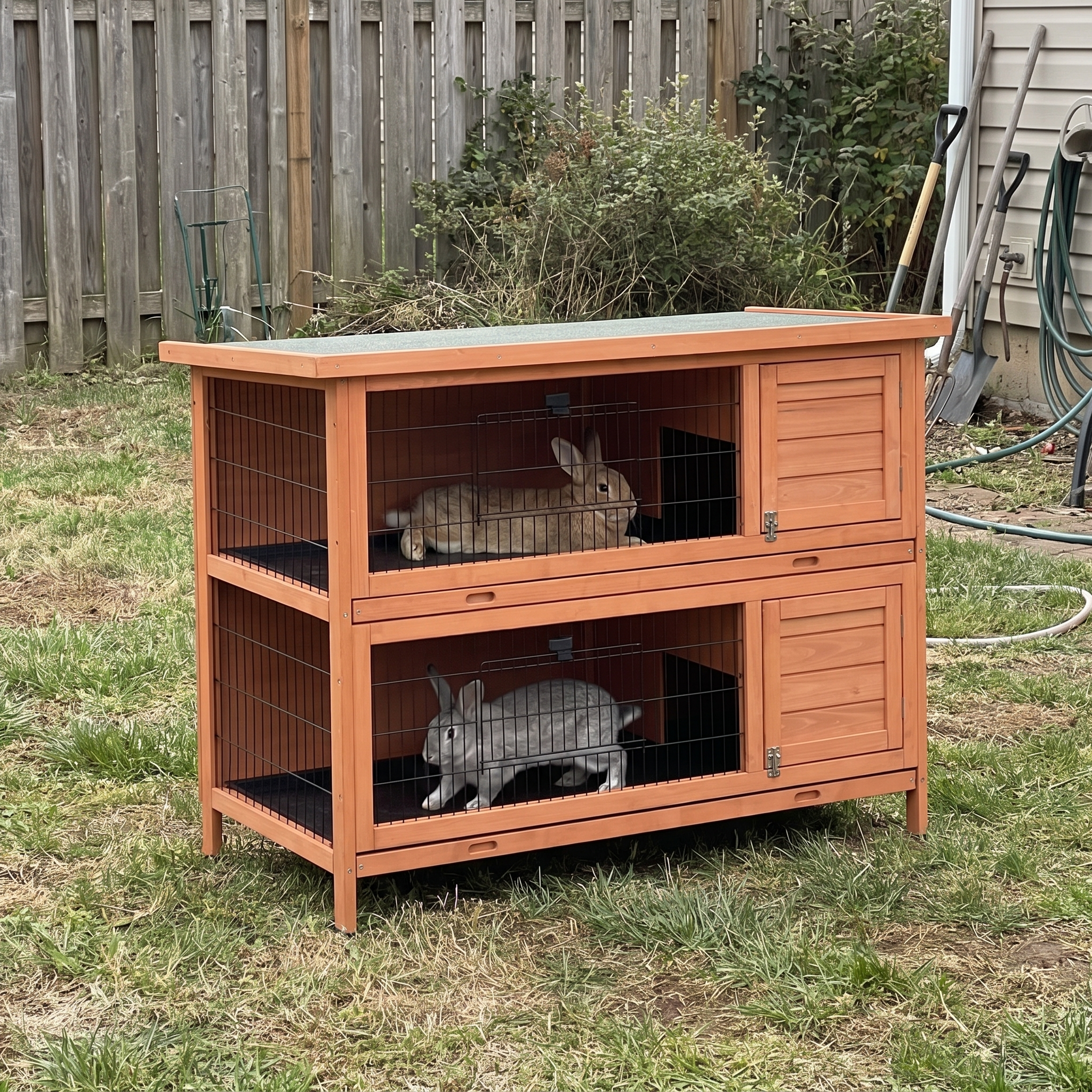 Pet using the product in a real home
