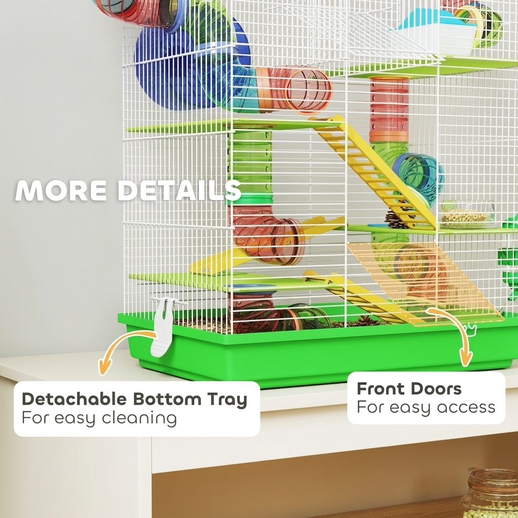 5-Tier Gerbil Cage