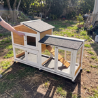 Mobile Rabbit Hutch