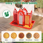 Barn Bird Feeder