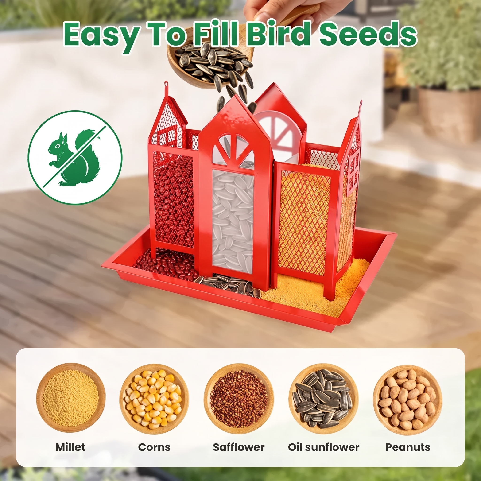 Barn Bird Feeder