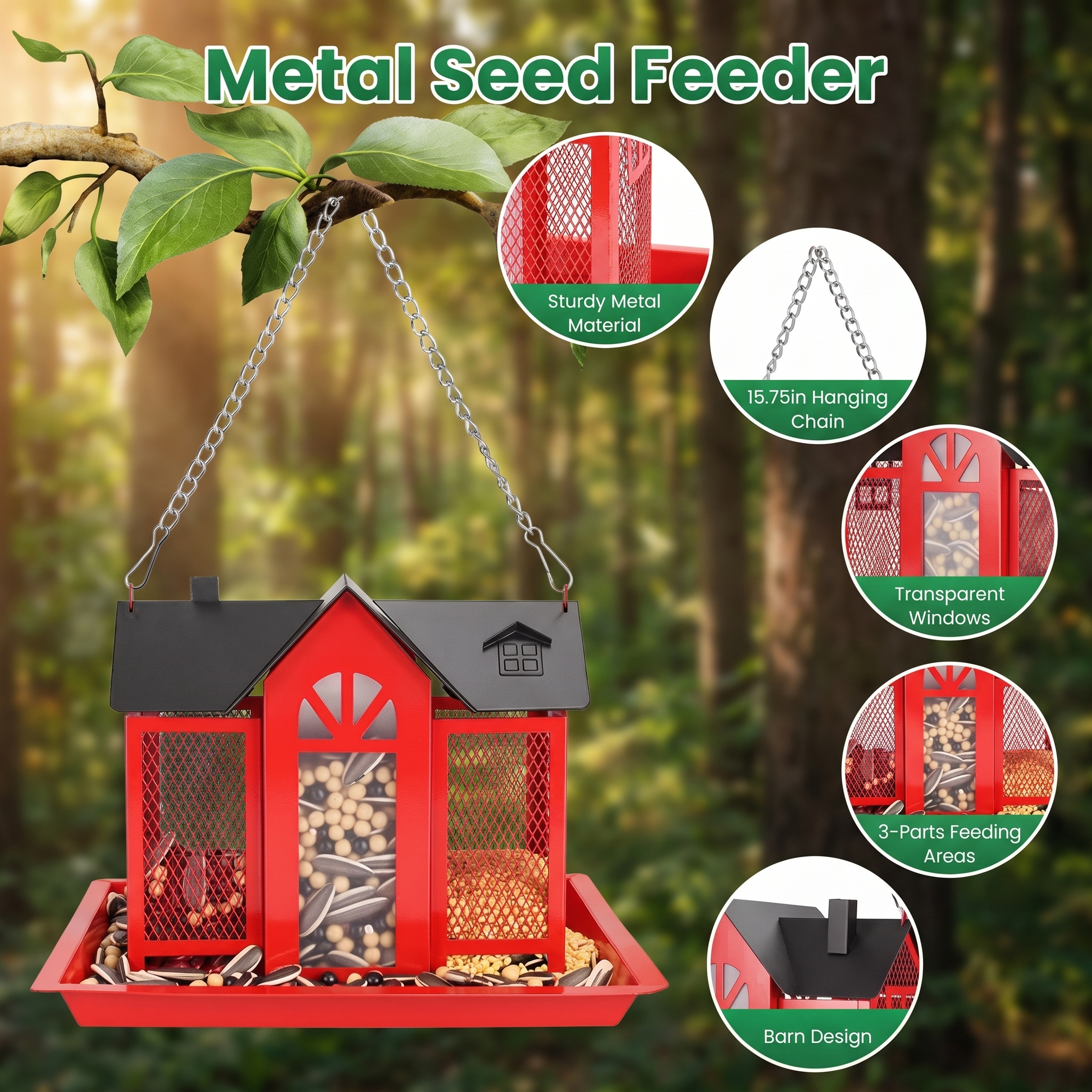 Barn Bird Feeder