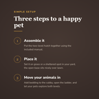 Three steps to a happy pet - wrenwood howitworks