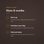 How the folding dog crate works - wrenwood howitworks