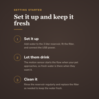How it works - set it up, let them drink, clean it - wrenwood howitworks