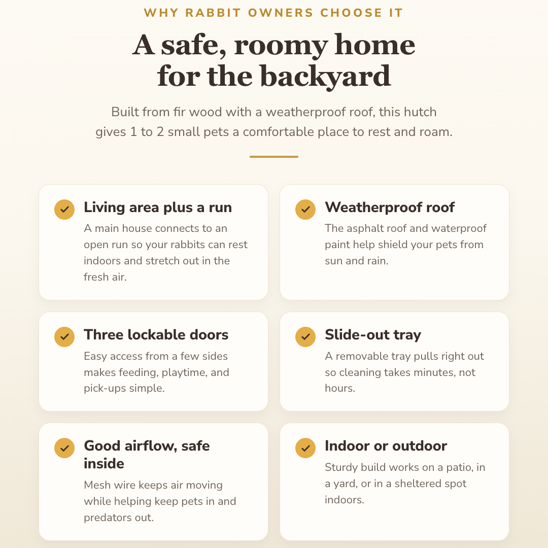 Why buyers choose this — benefits
