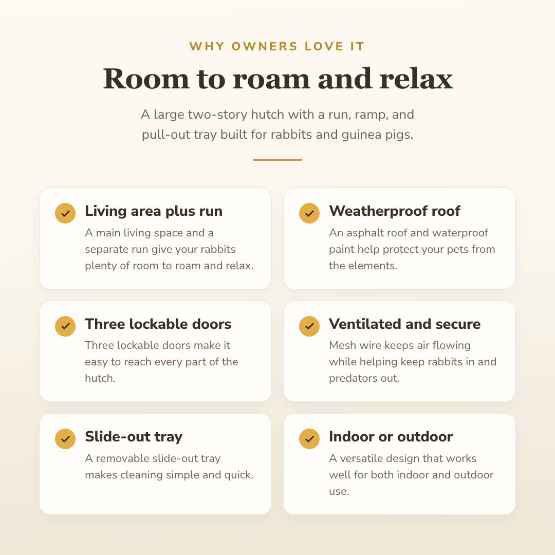 Why buyers choose this — benefits