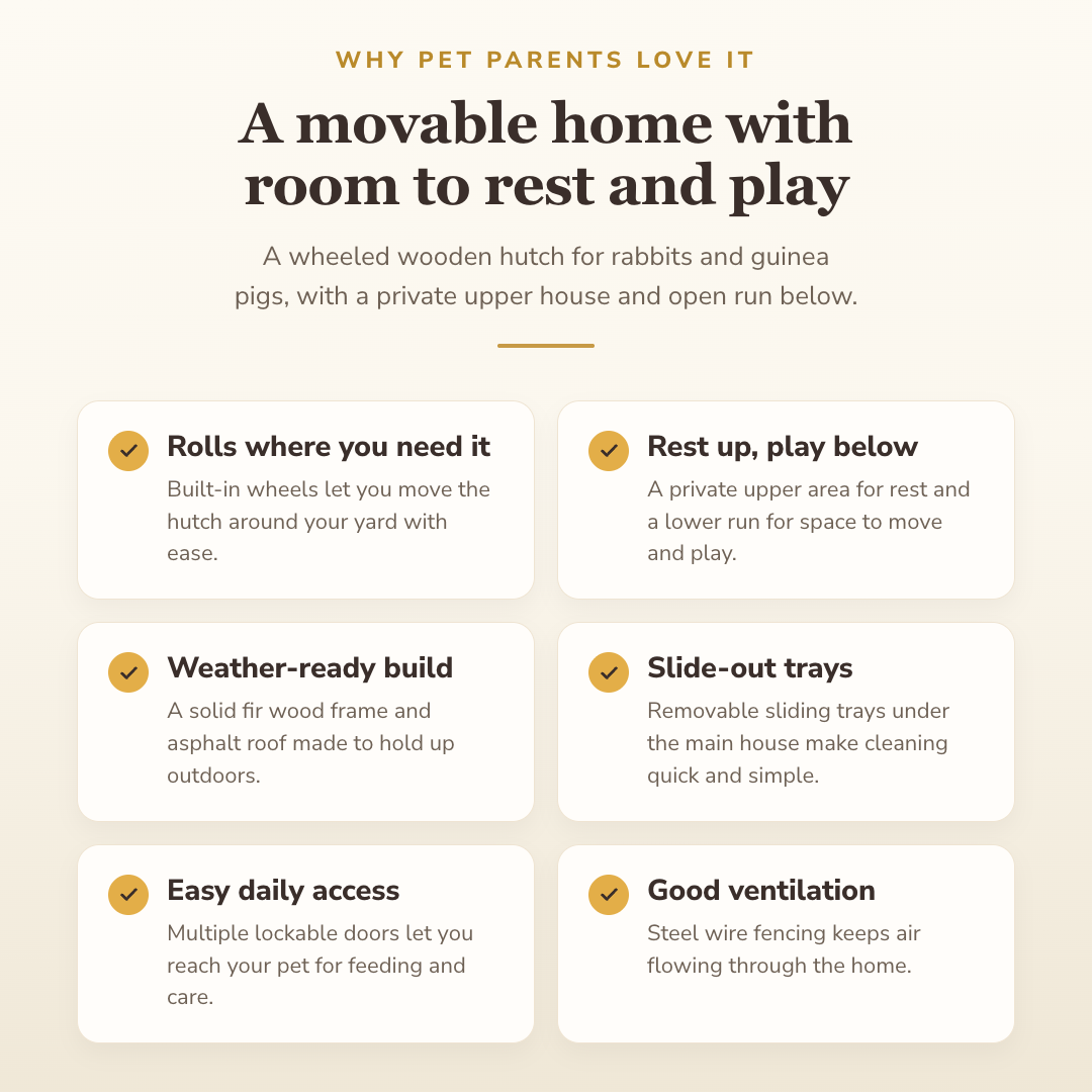 Why buyers choose this — benefits