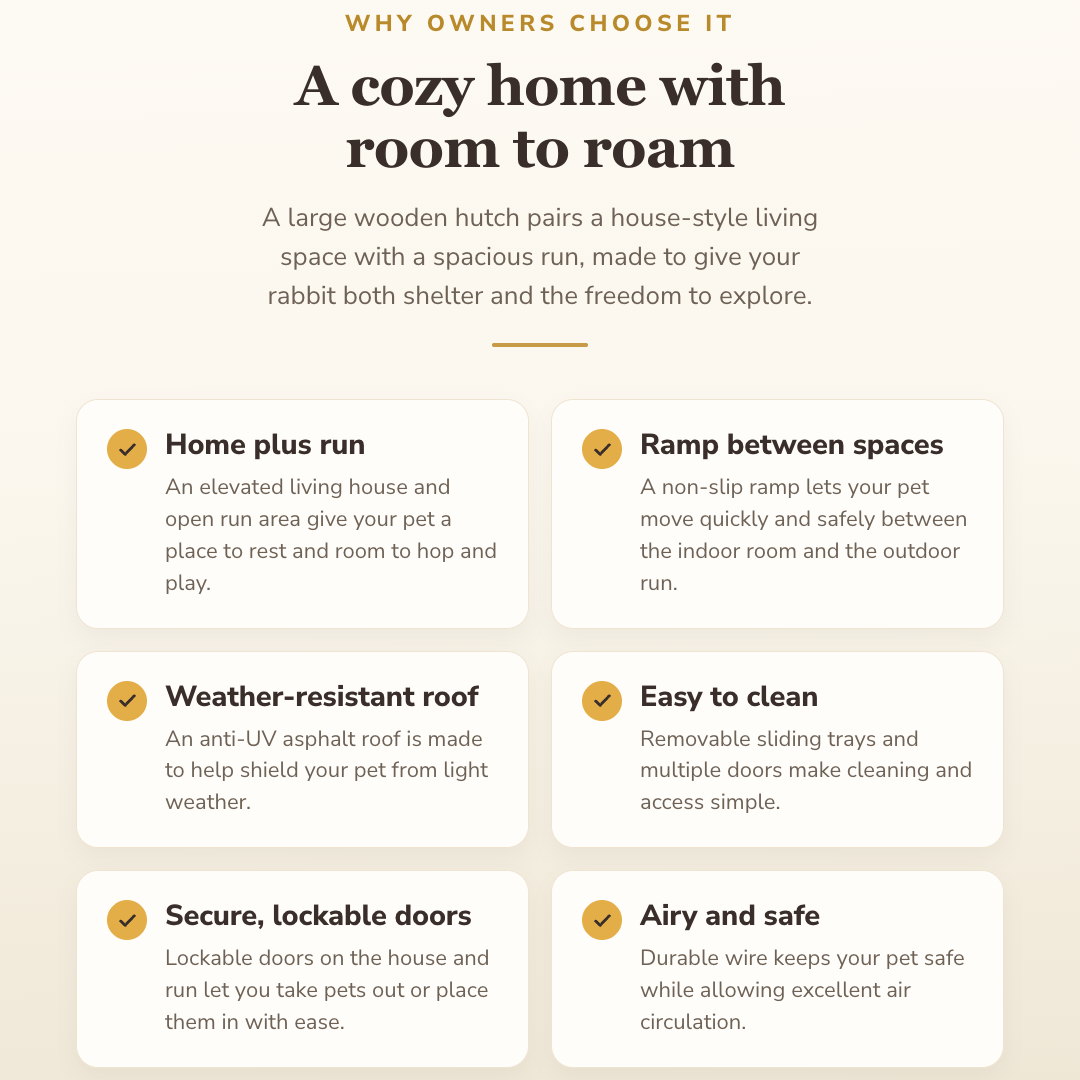 Why buyers choose this — benefits