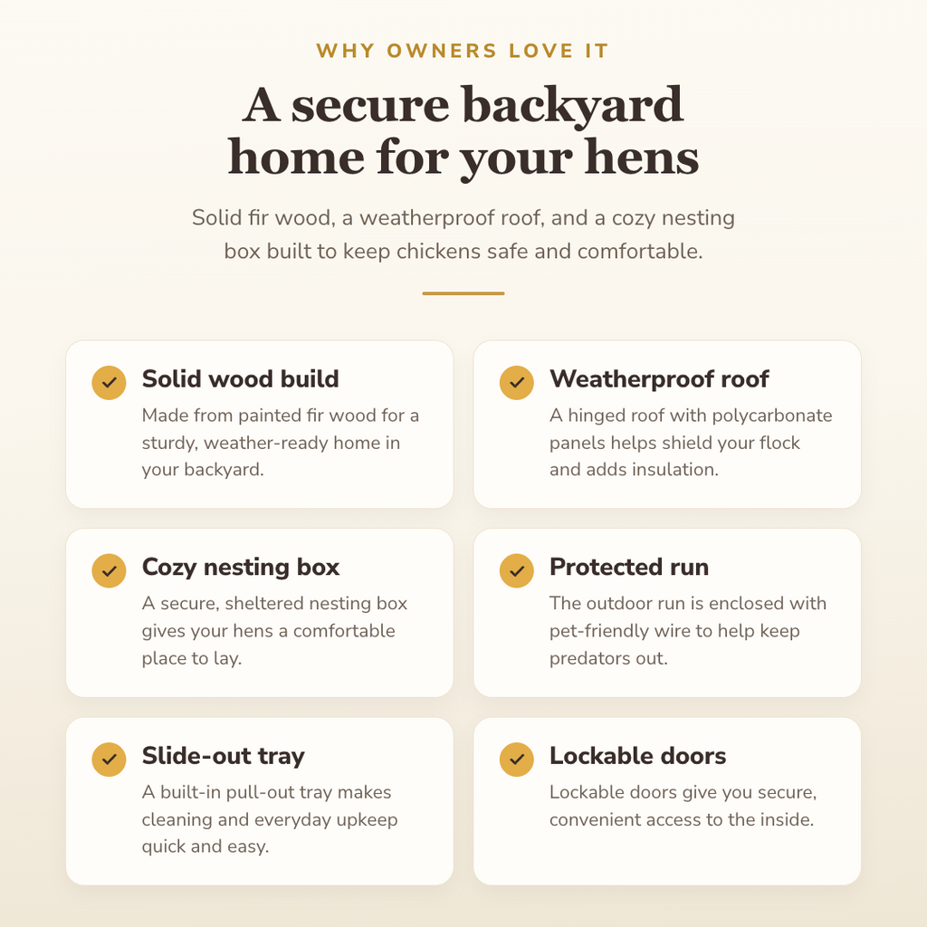 Why buyers choose this — benefits