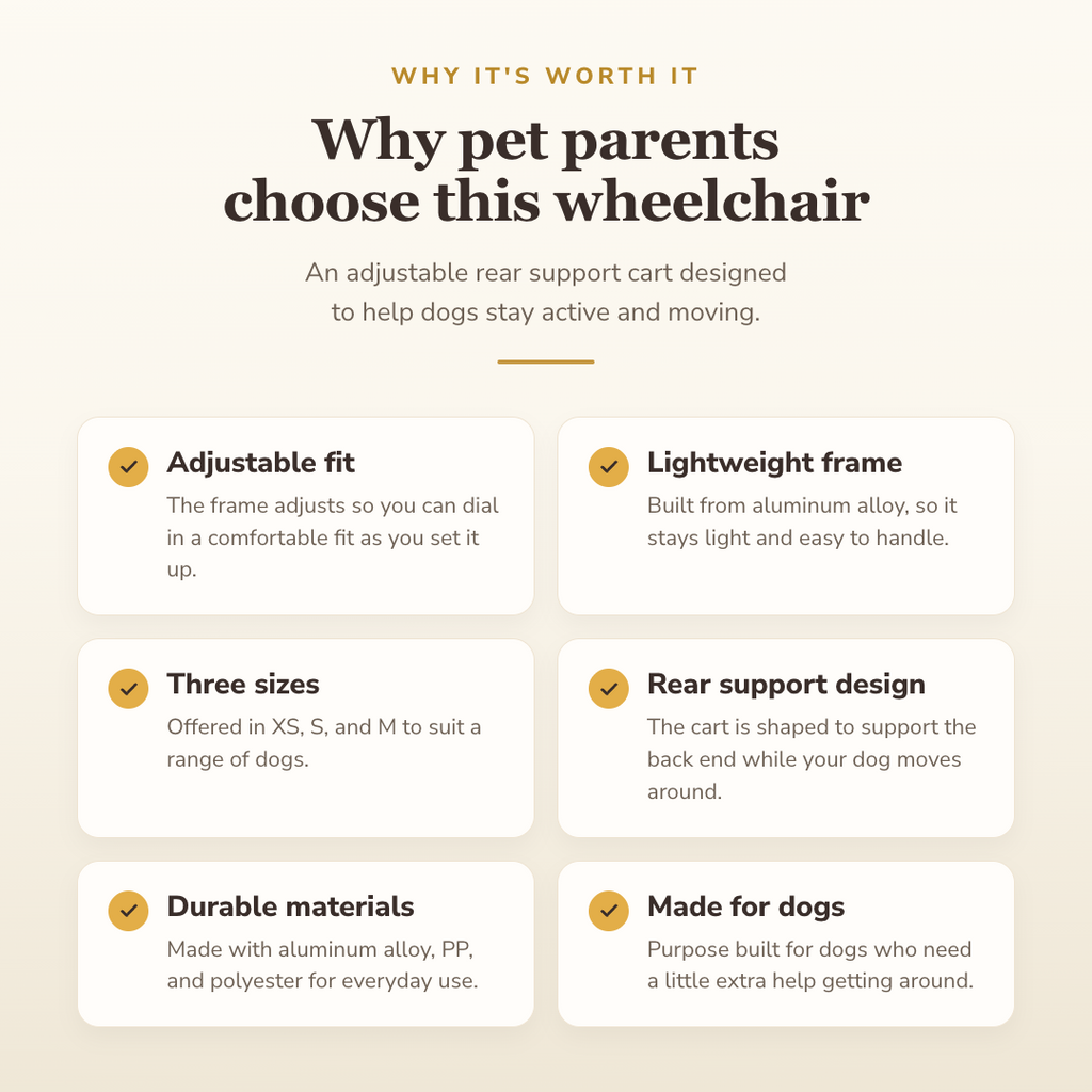 Why buyers choose this — benefits