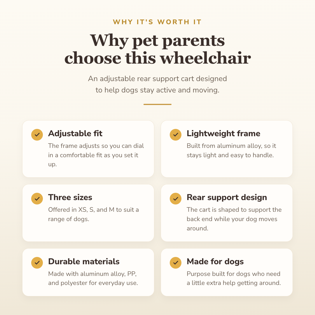 Why buyers choose this — benefits
