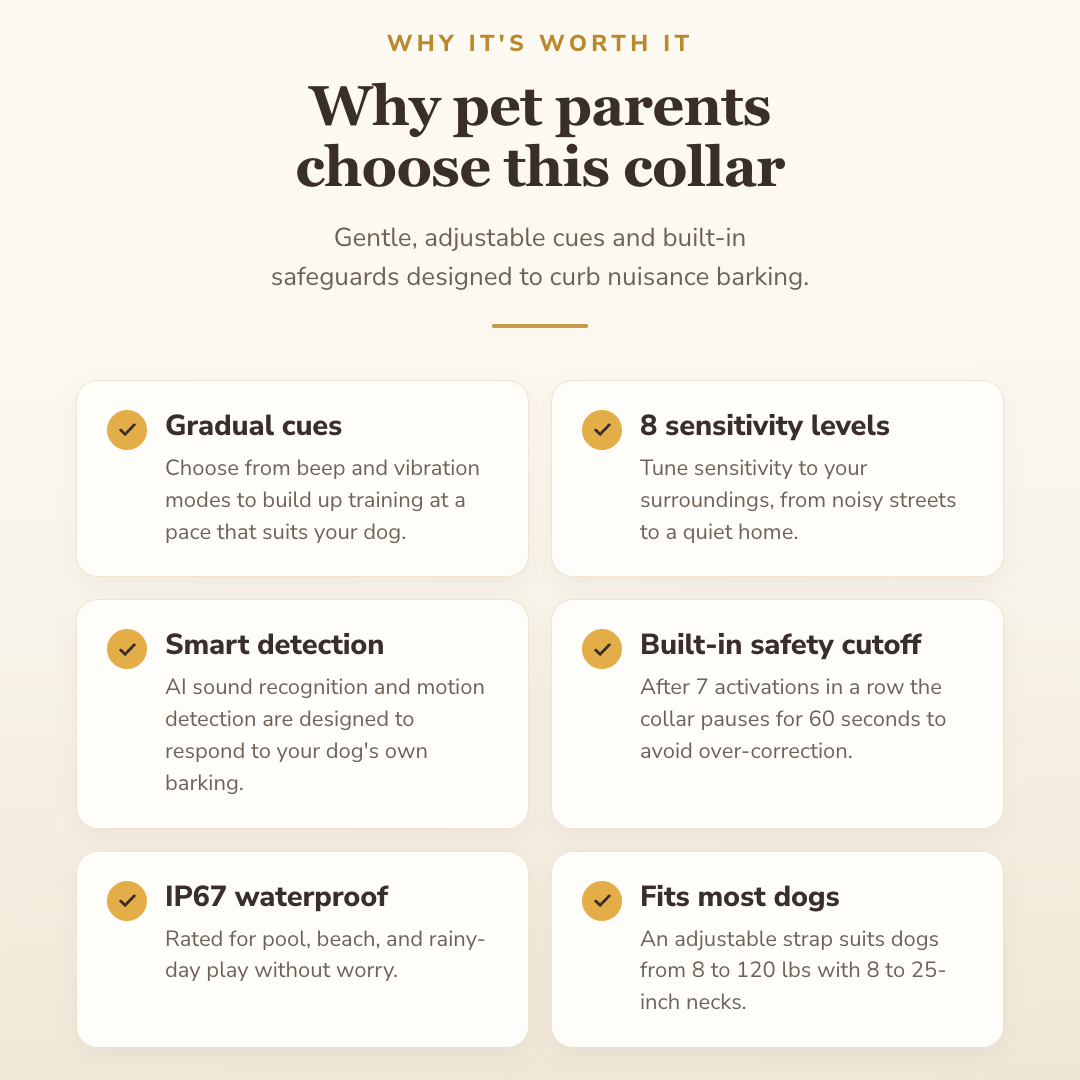 Why buyers choose this — benefits