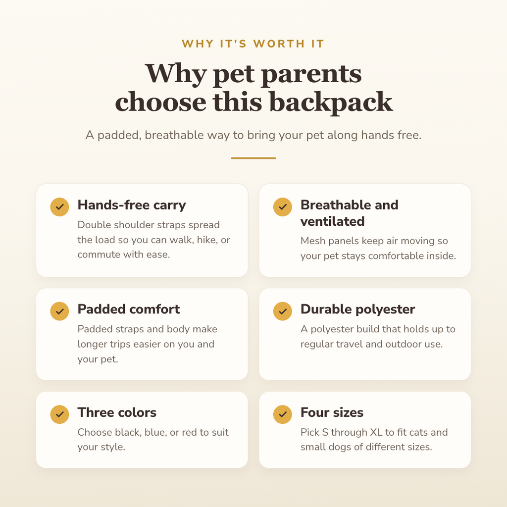 Why buyers choose this — benefits