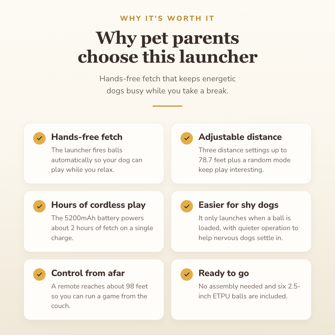 Why buyers choose this — benefits