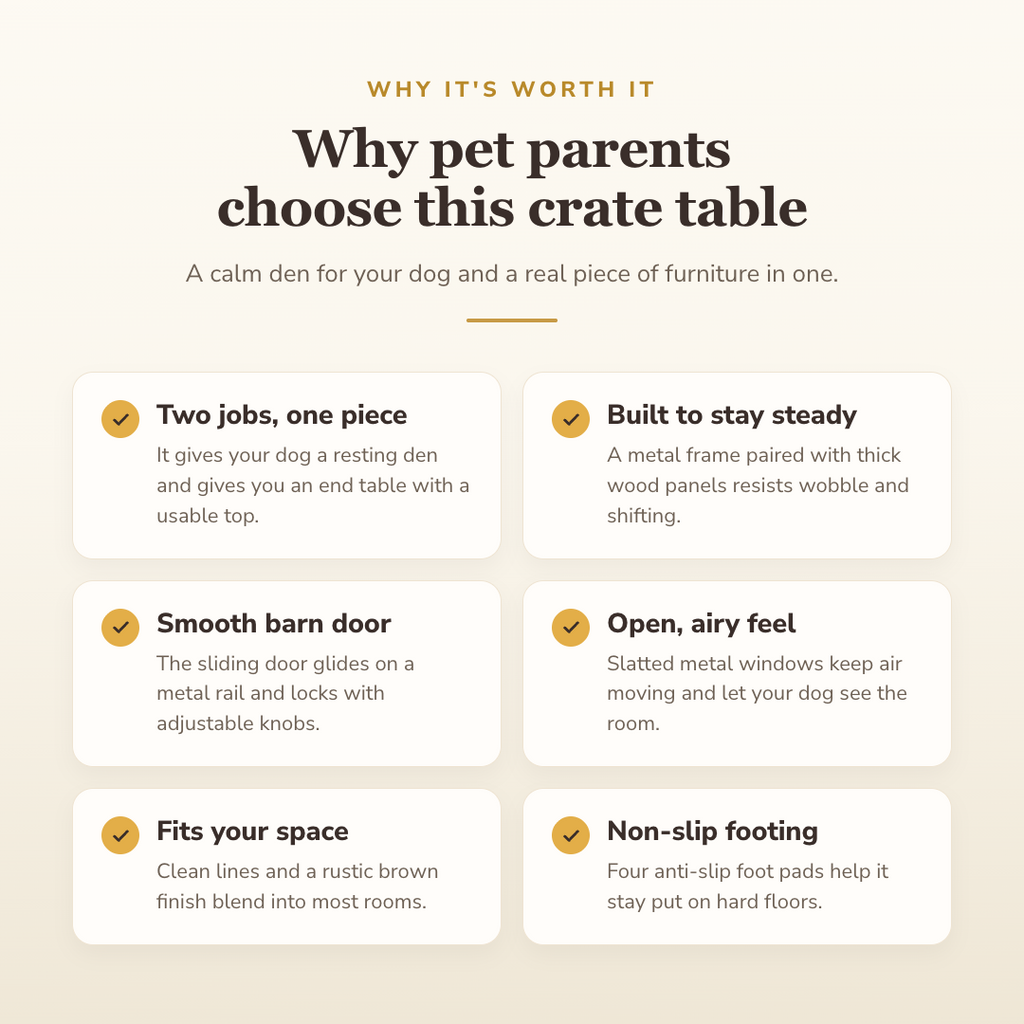 Why buyers choose this — benefits