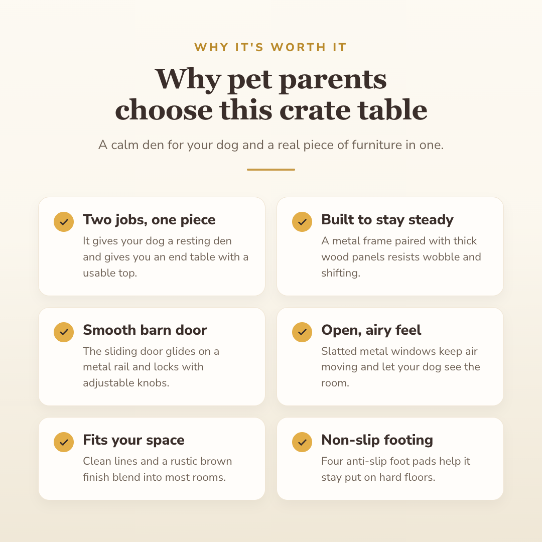 Why buyers choose this — benefits