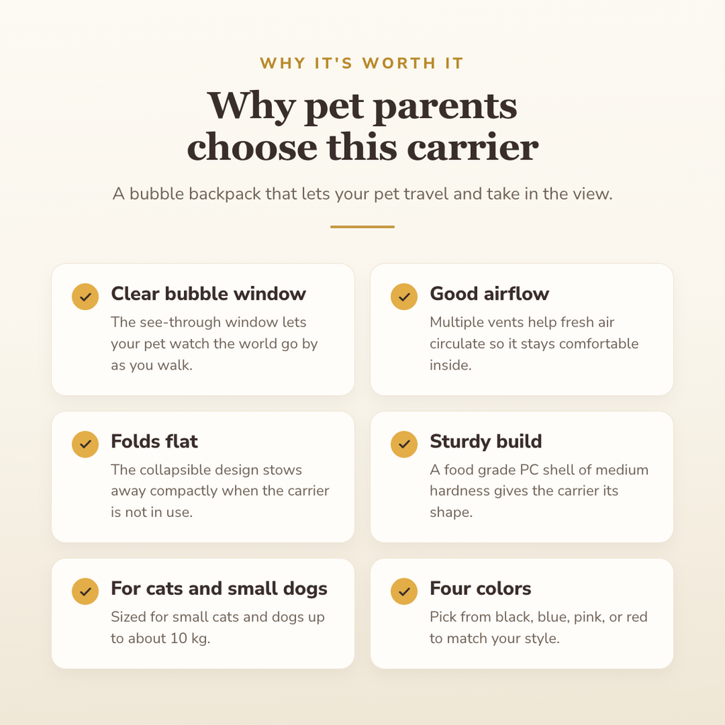 Why buyers choose this — benefits