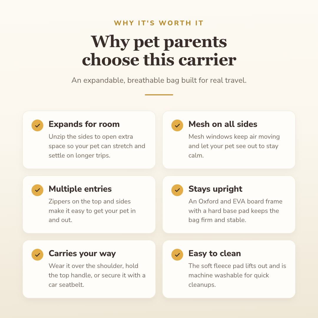 Why buyers choose this — benefits