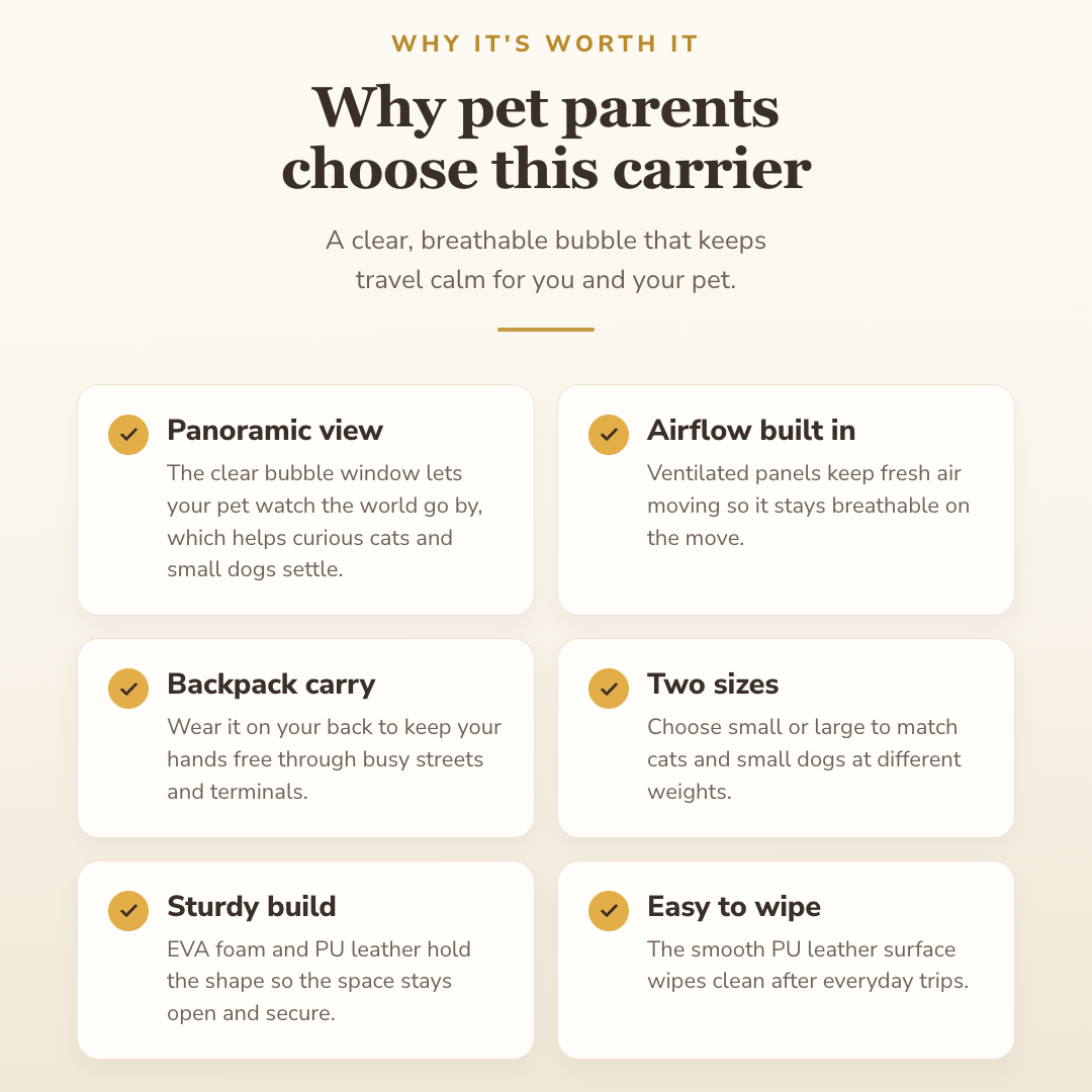 Why buyers choose this — benefits