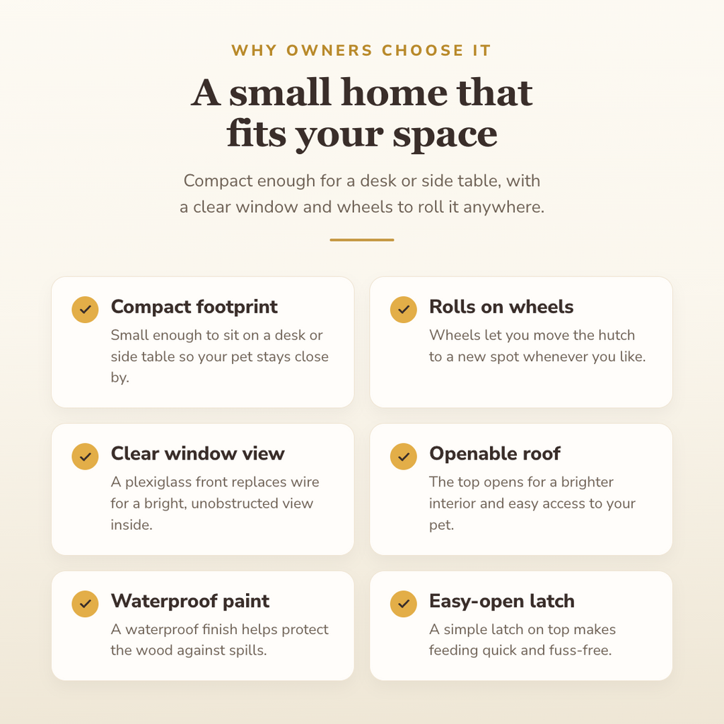 Why buyers choose this — benefits