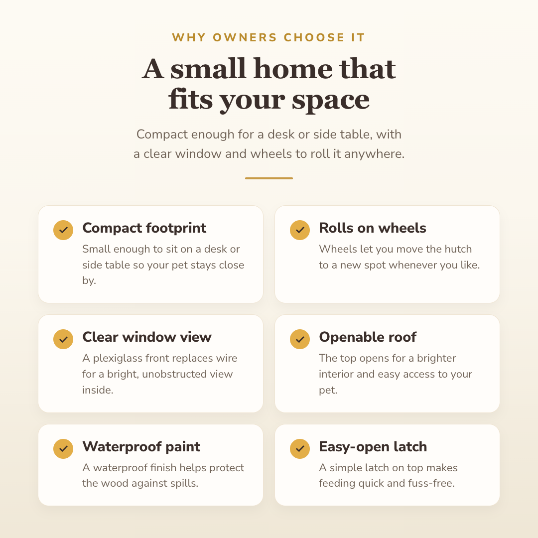 Why buyers choose this — benefits