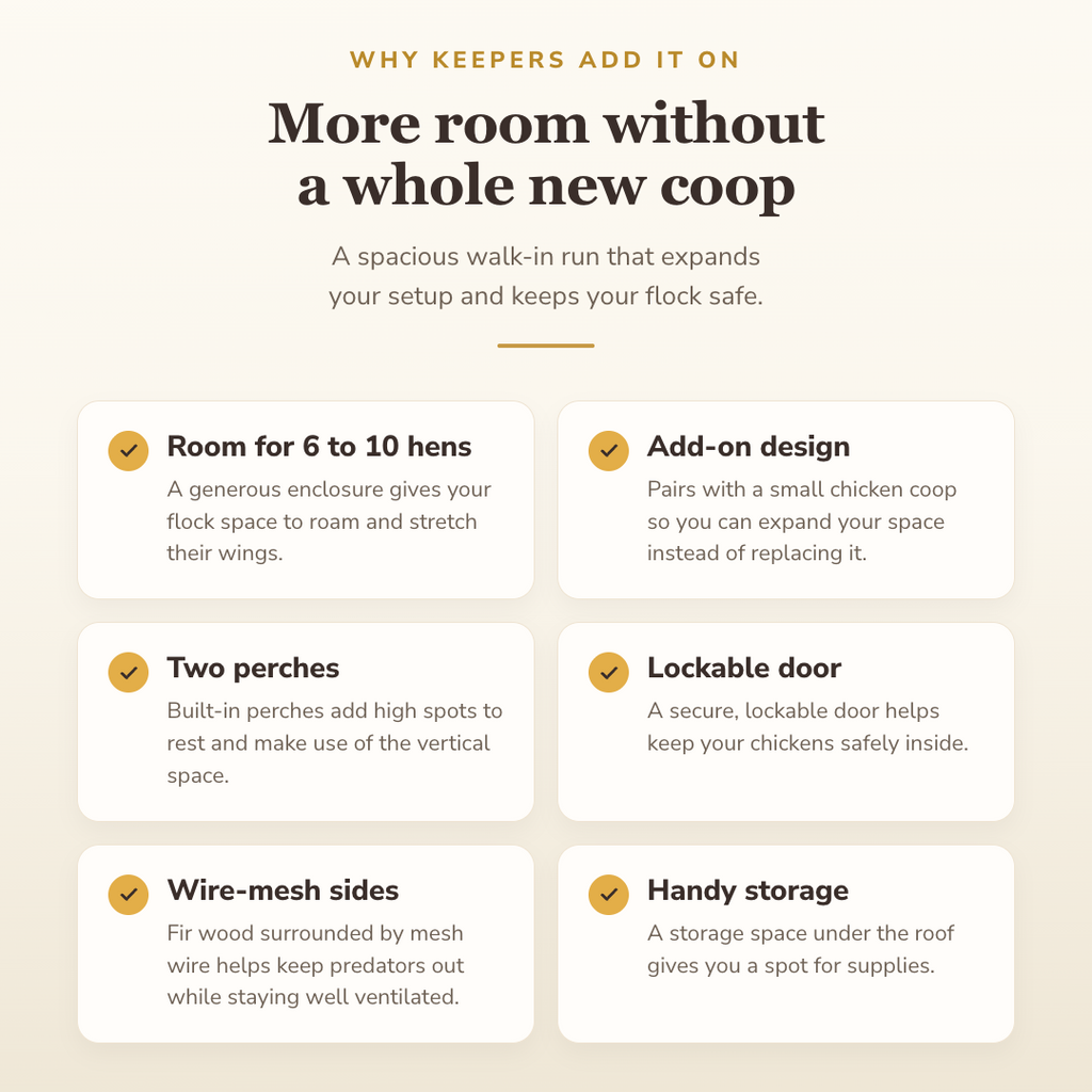 Why buyers choose this — benefits