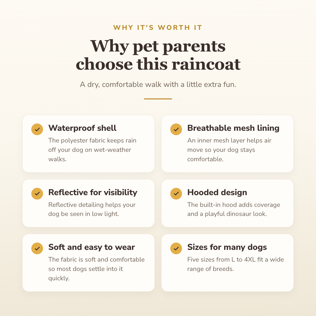 Why buyers choose this — benefits