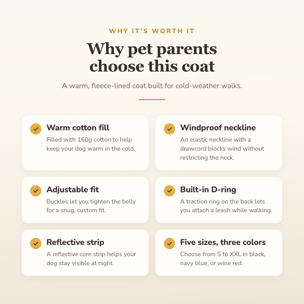 Why buyers choose this — benefits