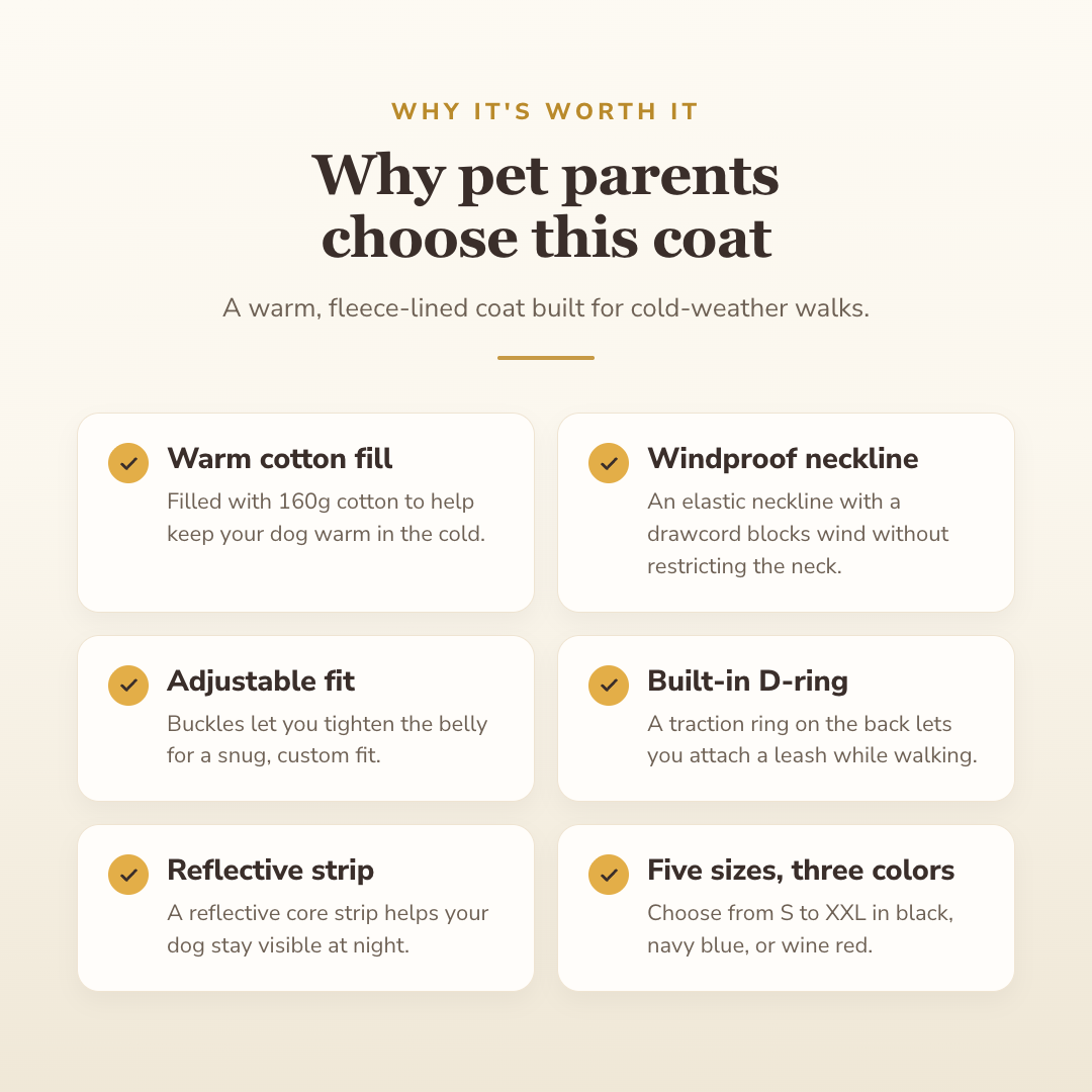 Why buyers choose this — benefits
