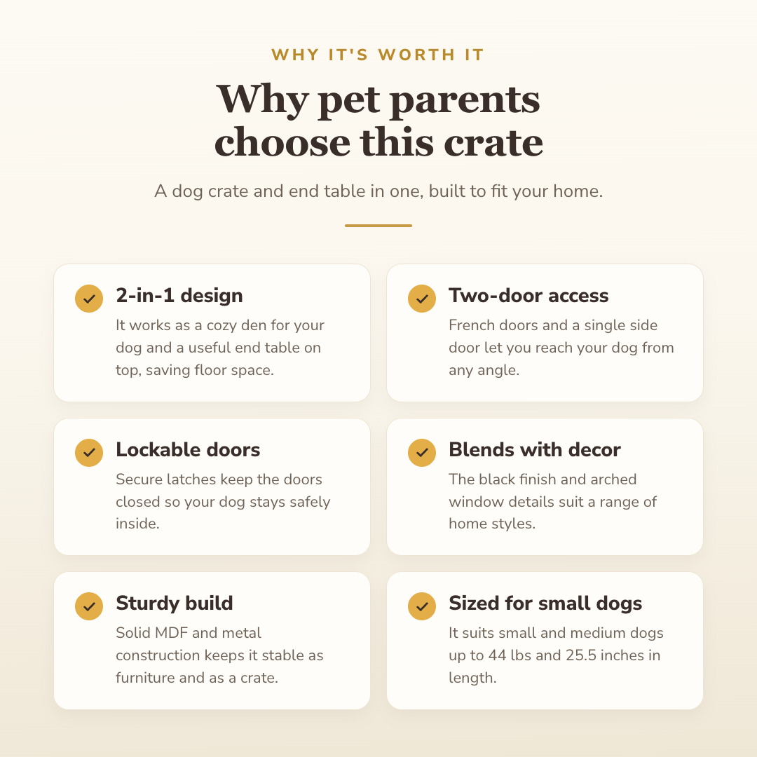 Why buyers choose this — benefits