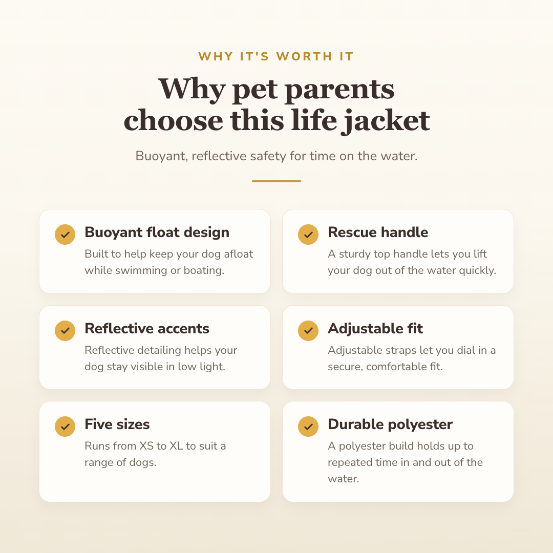 Why buyers choose this — benefits