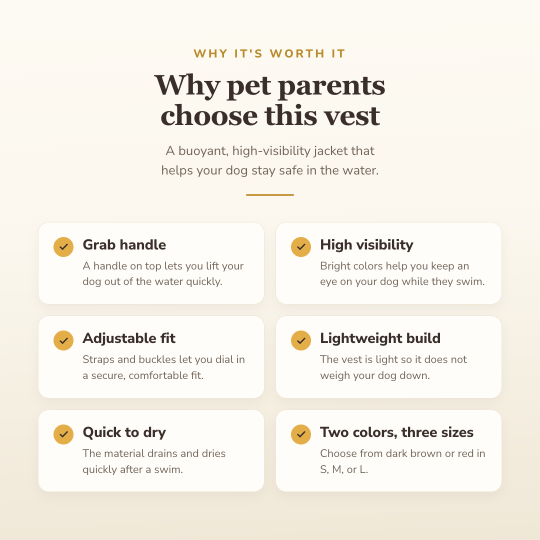 Why buyers choose this — benefits