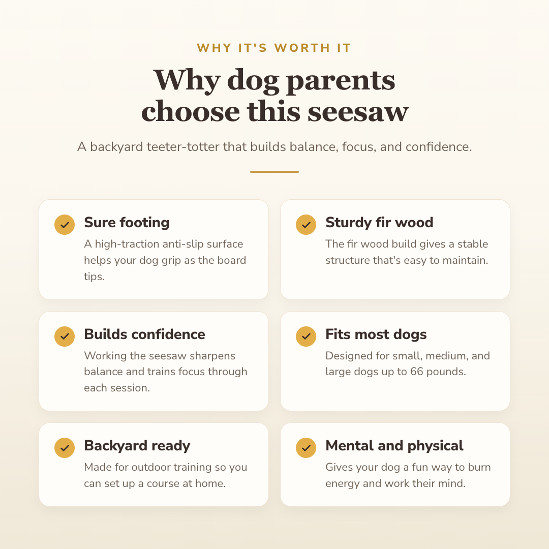 Why buyers choose this — benefits