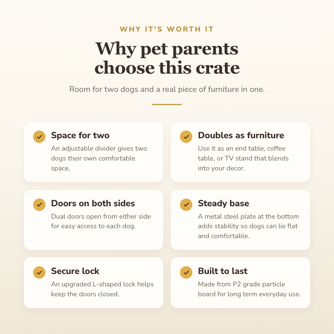 Why buyers choose this — benefits