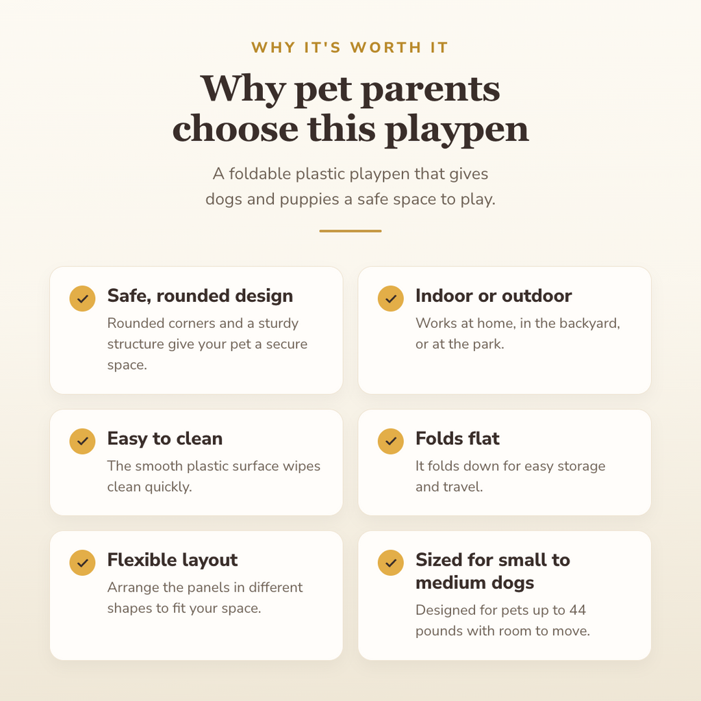 Why buyers choose this — benefits
