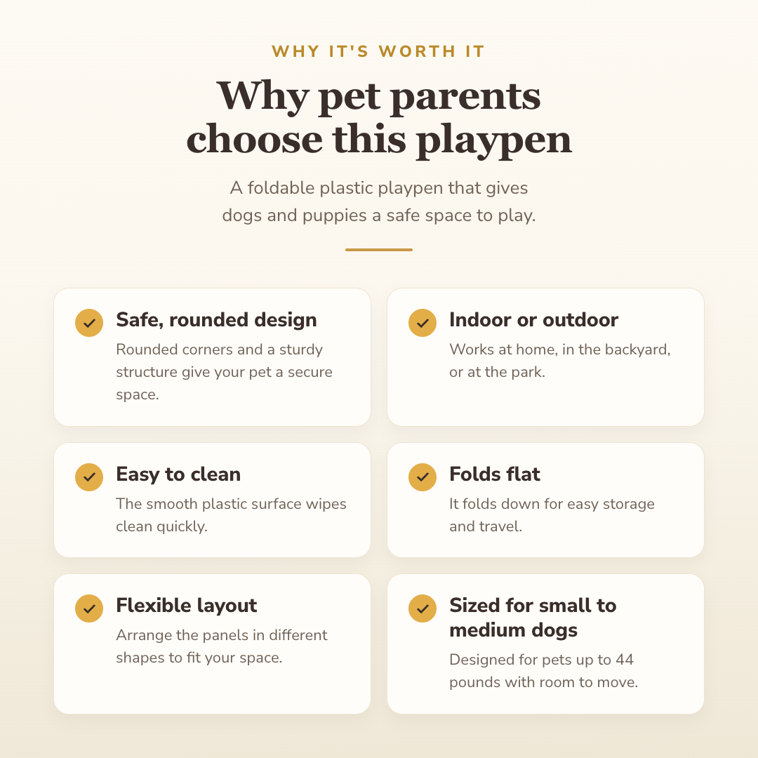 Why buyers choose this — benefits
