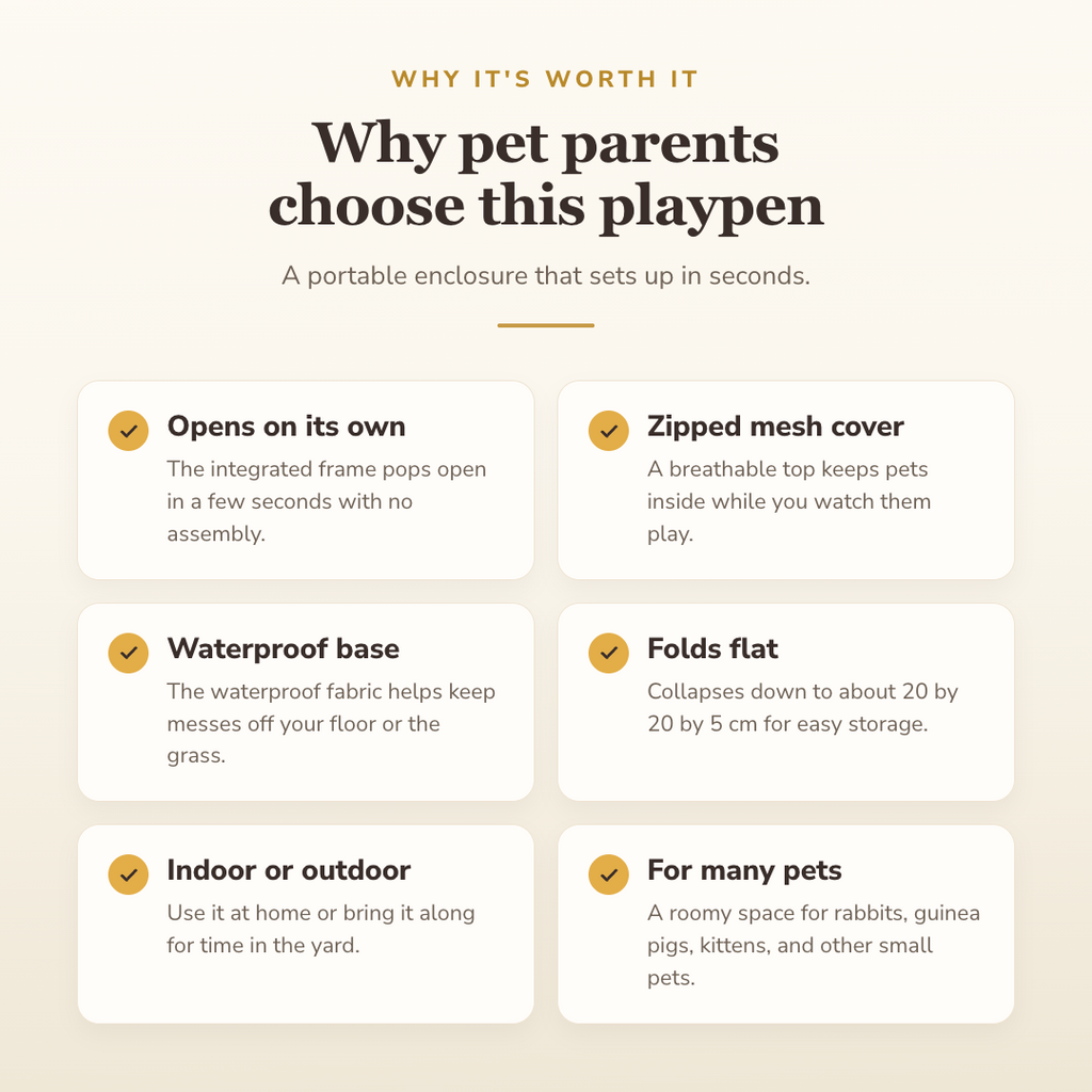 Why buyers choose this — benefits