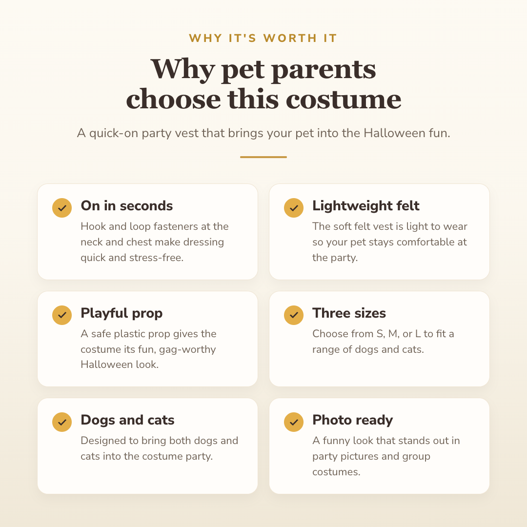 Why buyers choose this — benefits