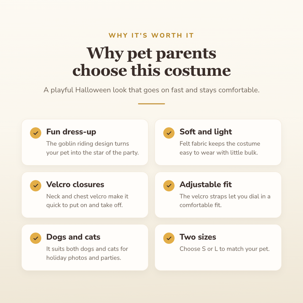 Why buyers choose this — benefits
