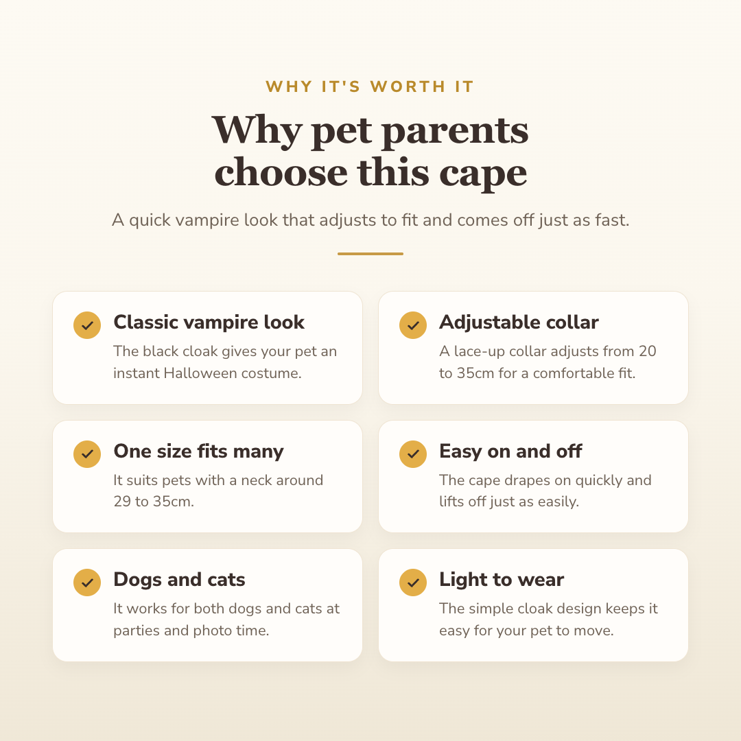 Why buyers choose this — benefits