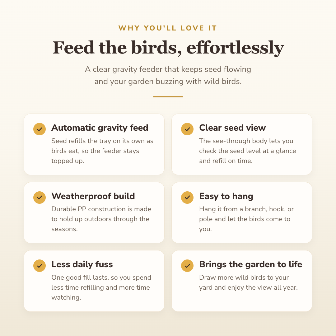 Why buyers choose this — benefits