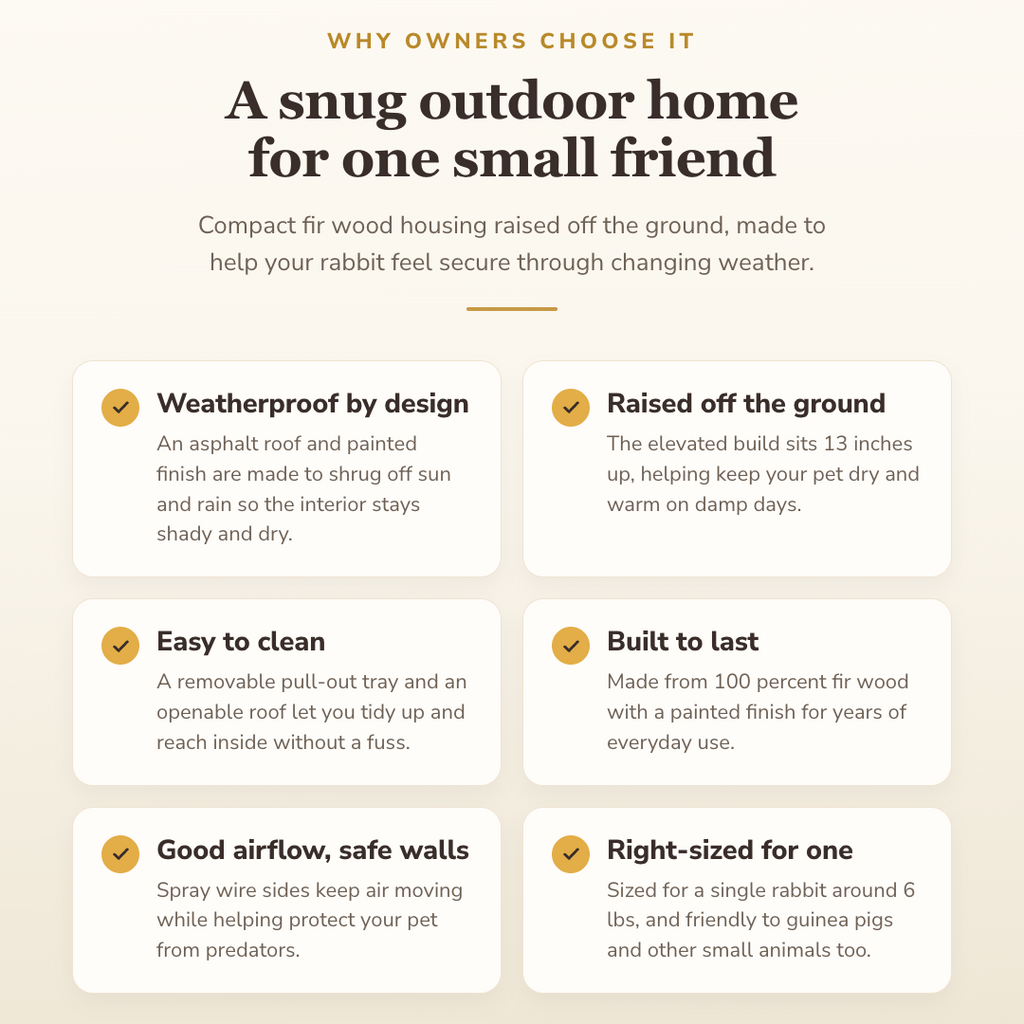 Why buyers choose this — benefits